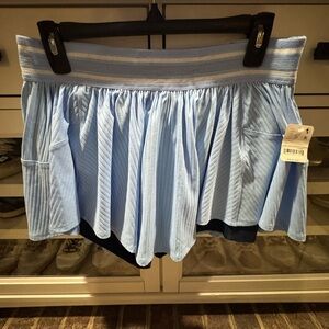 FP Movement by Free People Blue Sultry Skort